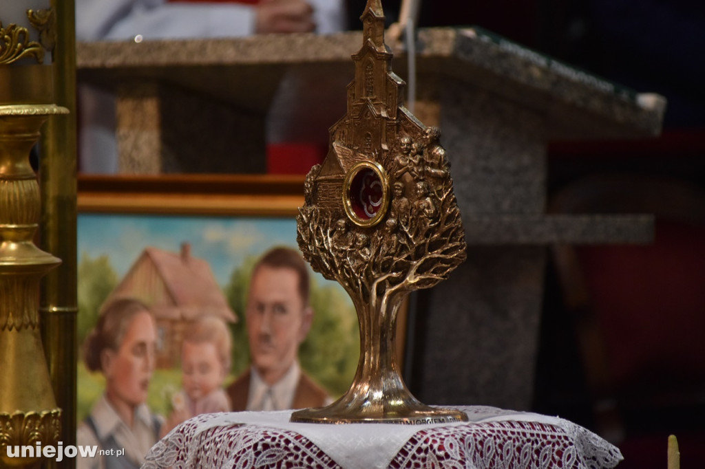 Relikwie bł. Rodziny Ulmów w Uniejowie