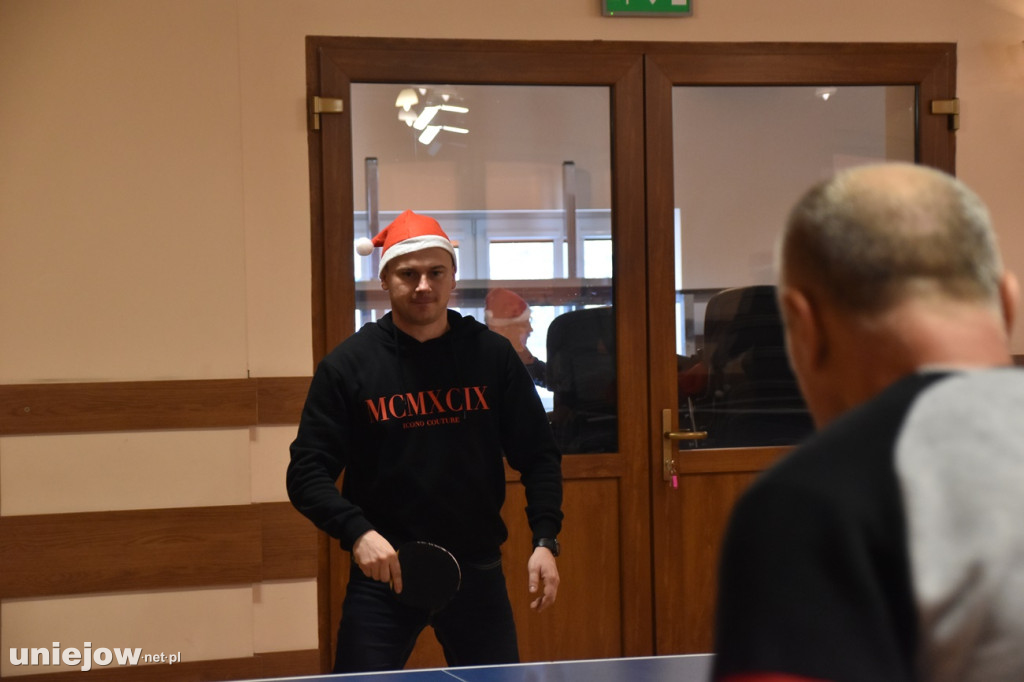 Mikołajkowy Turniej Tenisa Stołowego o Puchar Burmistrza