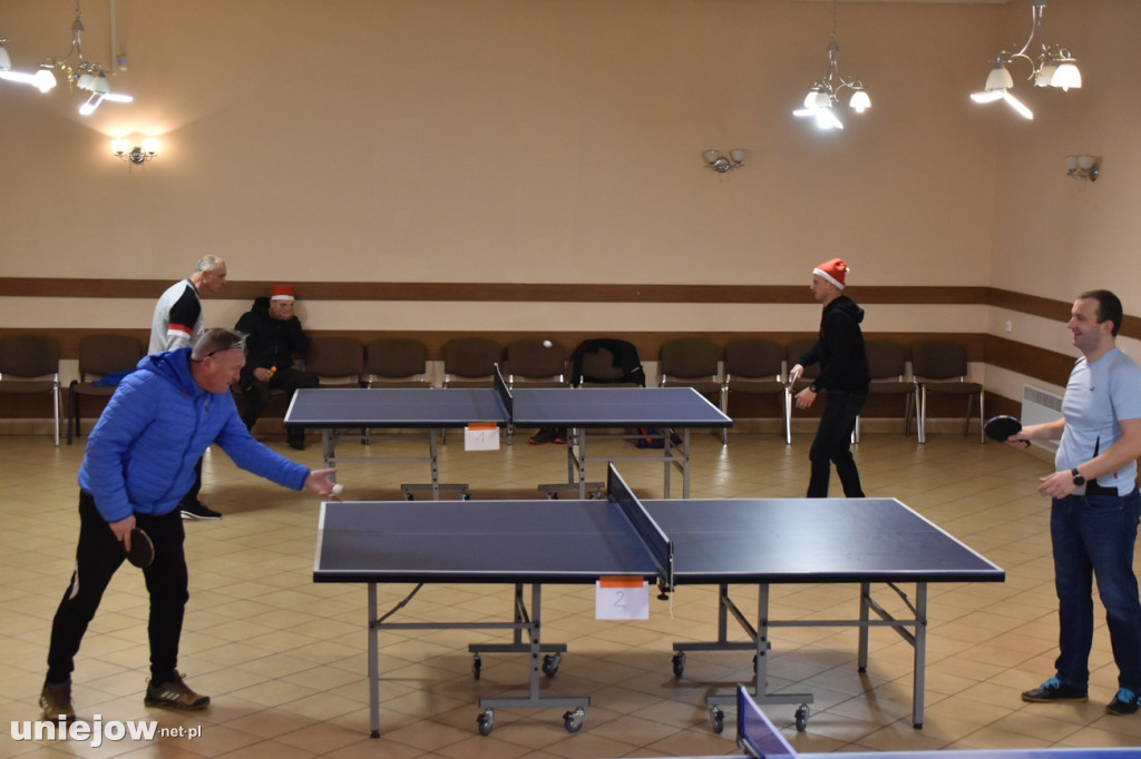 Mikołajkowy Turniej Tenisa Stołowego o Puchar Burmistrza