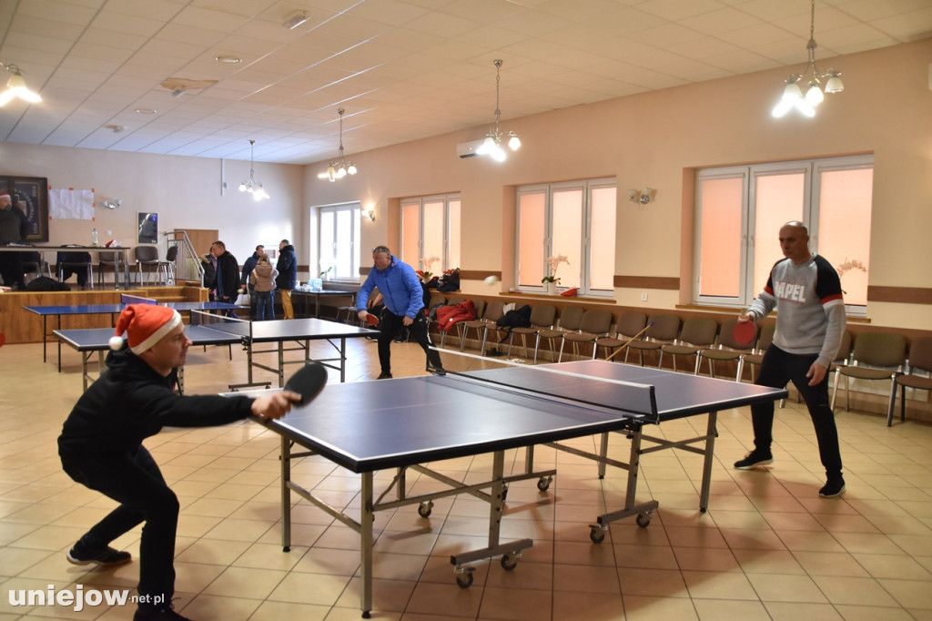 Mikołajkowy Turniej Tenisa Stołowego o Puchar Burmistrza