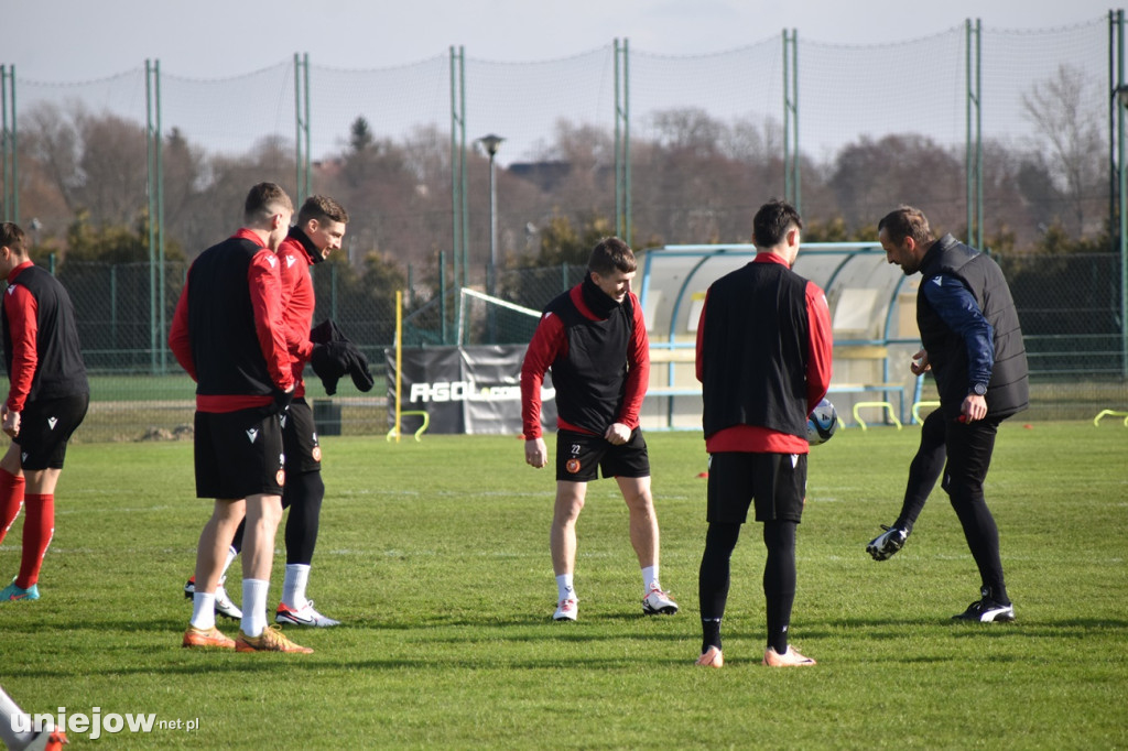 Widzew trenuje w Uniejowie przed derbami