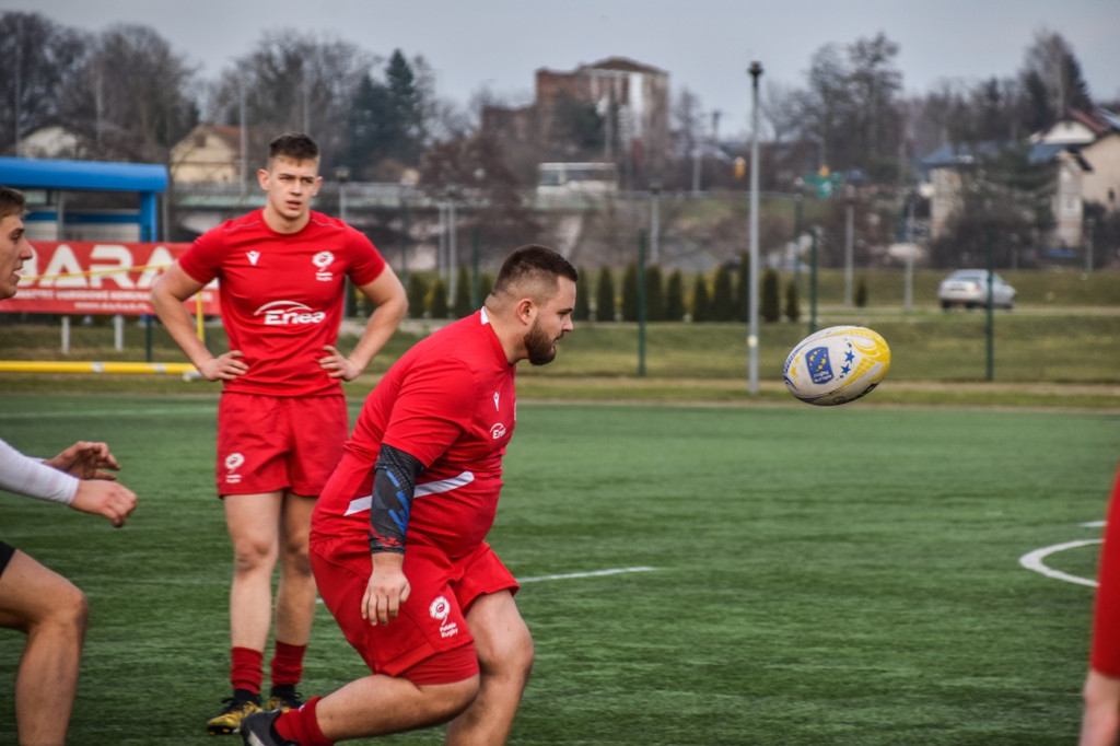 Reprezentacja w Rugby przyjechała trenować w Uniejowie