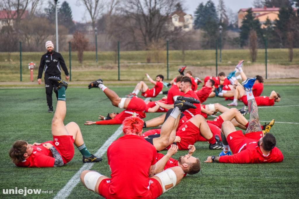 Reprezentacja w Rugby przyjechała trenować w Uniejowie