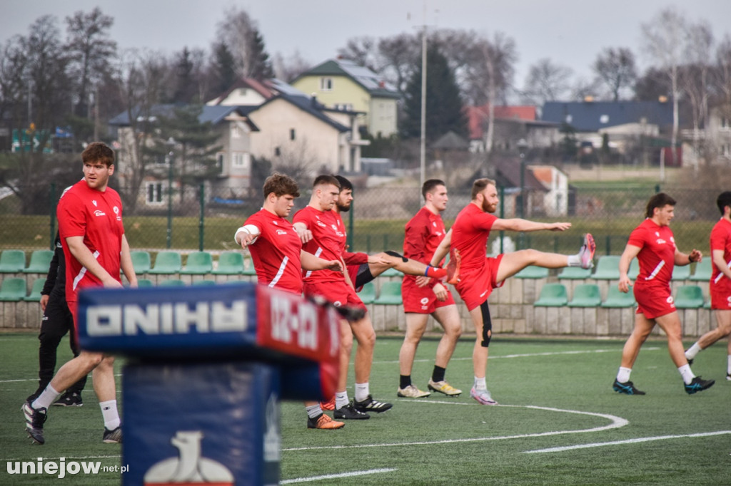 Reprezentacja w Rugby przyjechała trenować w Uniejowie