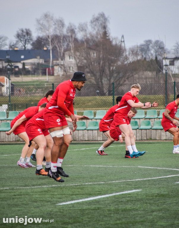 Reprezentacja w Rugby przyjechała trenować w Uniejowie