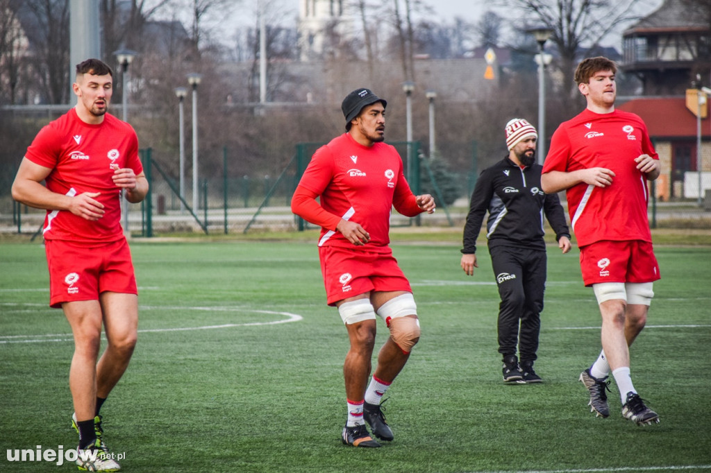 Reprezentacja w Rugby przyjechała trenować w Uniejowie