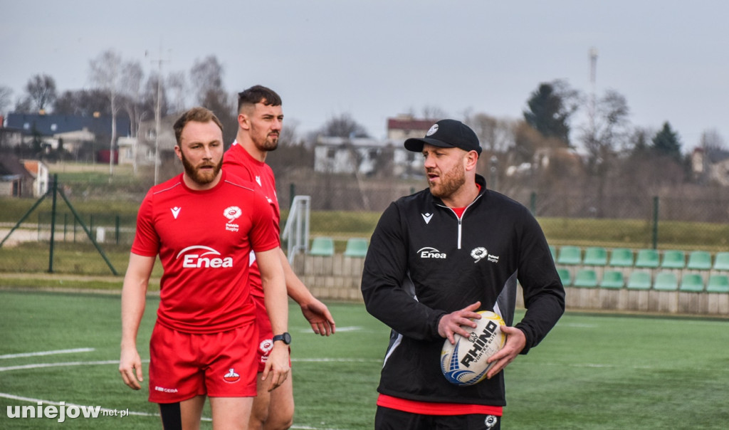 Reprezentacja w Rugby przyjechała trenować w Uniejowie