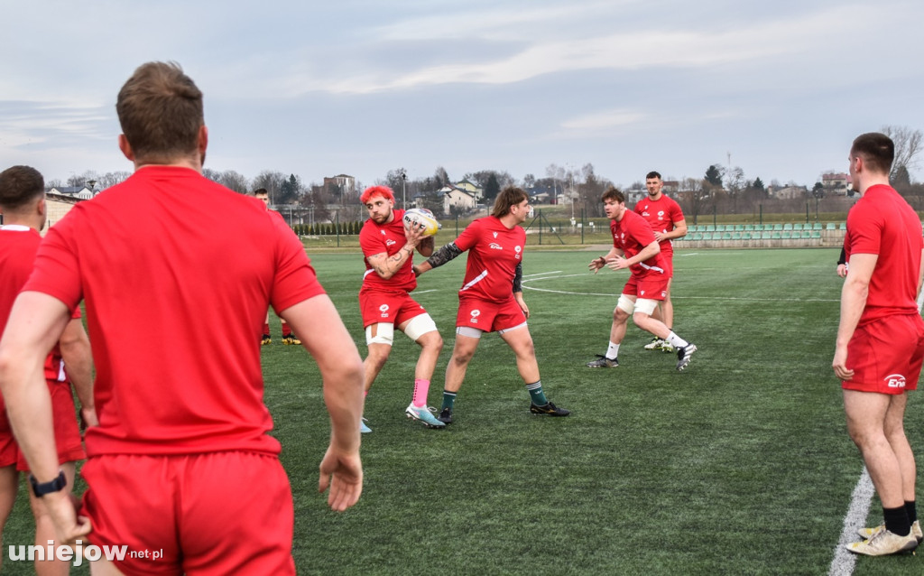 Reprezentacja w Rugby przyjechała trenować w Uniejowie
