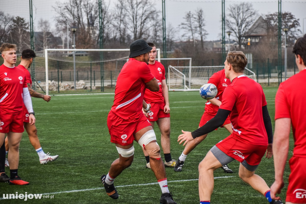Reprezentacja w Rugby przyjechała trenować w Uniejowie