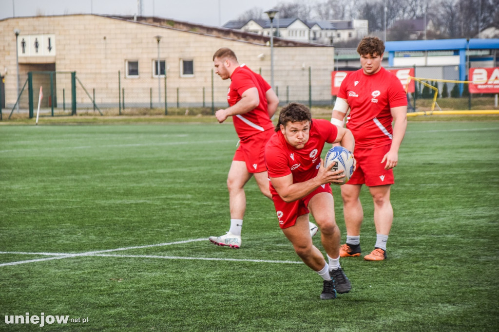 Reprezentacja w Rugby przyjechała trenować w Uniejowie