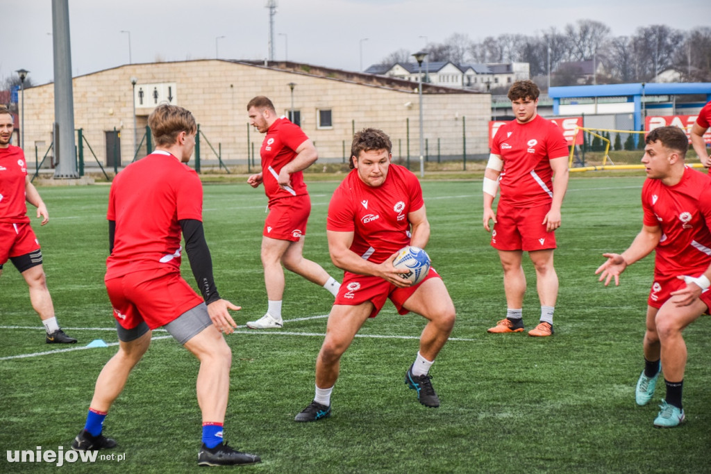 Reprezentacja w Rugby przyjechała trenować w Uniejowie