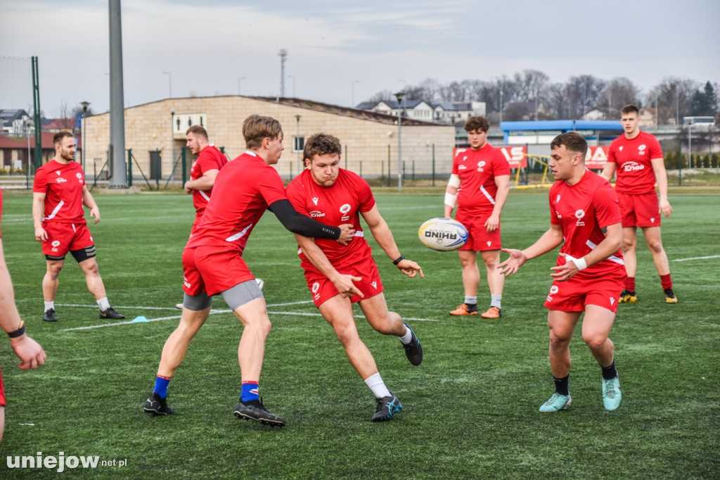 Reprezentacja w Rugby przyjechała trenować w Uniejowie