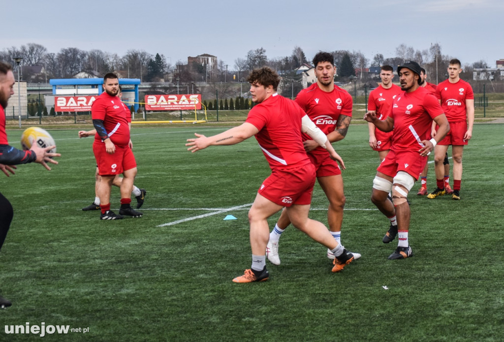 Reprezentacja w Rugby przyjechała trenować w Uniejowie