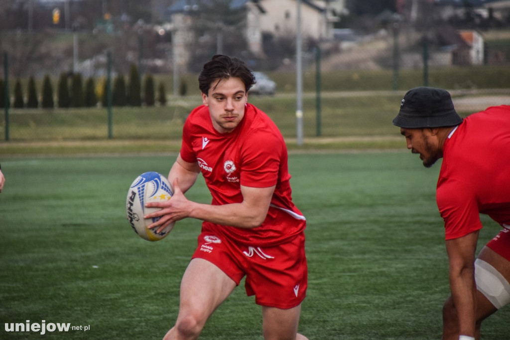 Reprezentacja w Rugby przyjechała trenować w Uniejowie