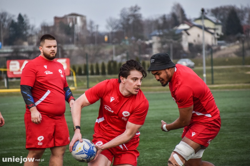 Reprezentacja w Rugby przyjechała trenować w Uniejowie