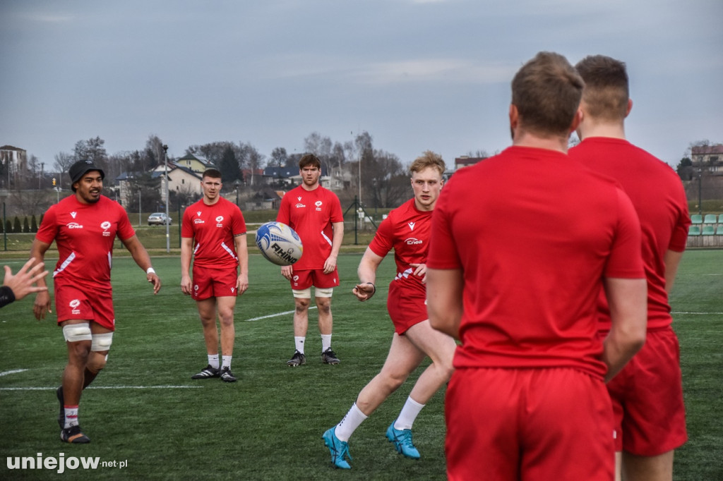 Reprezentacja w Rugby przyjechała trenować w Uniejowie