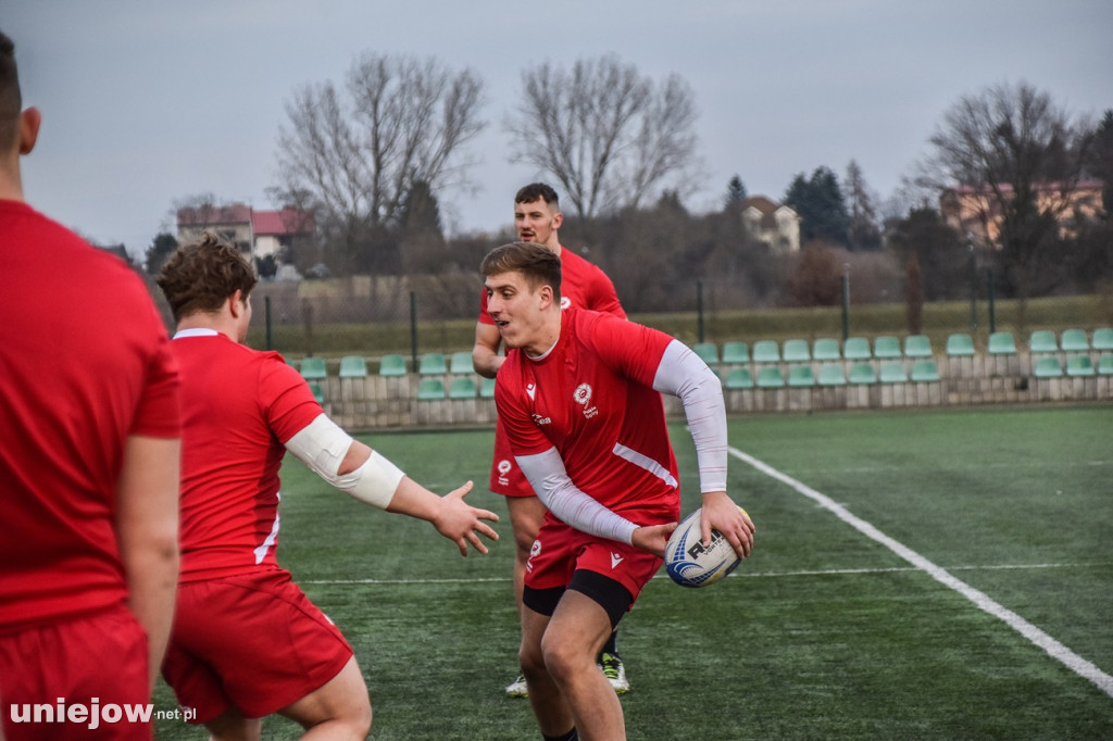 Reprezentacja w Rugby przyjechała trenować w Uniejowie