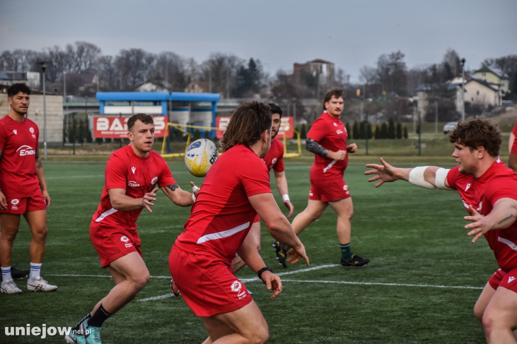 Reprezentacja w Rugby przyjechała trenować w Uniejowie