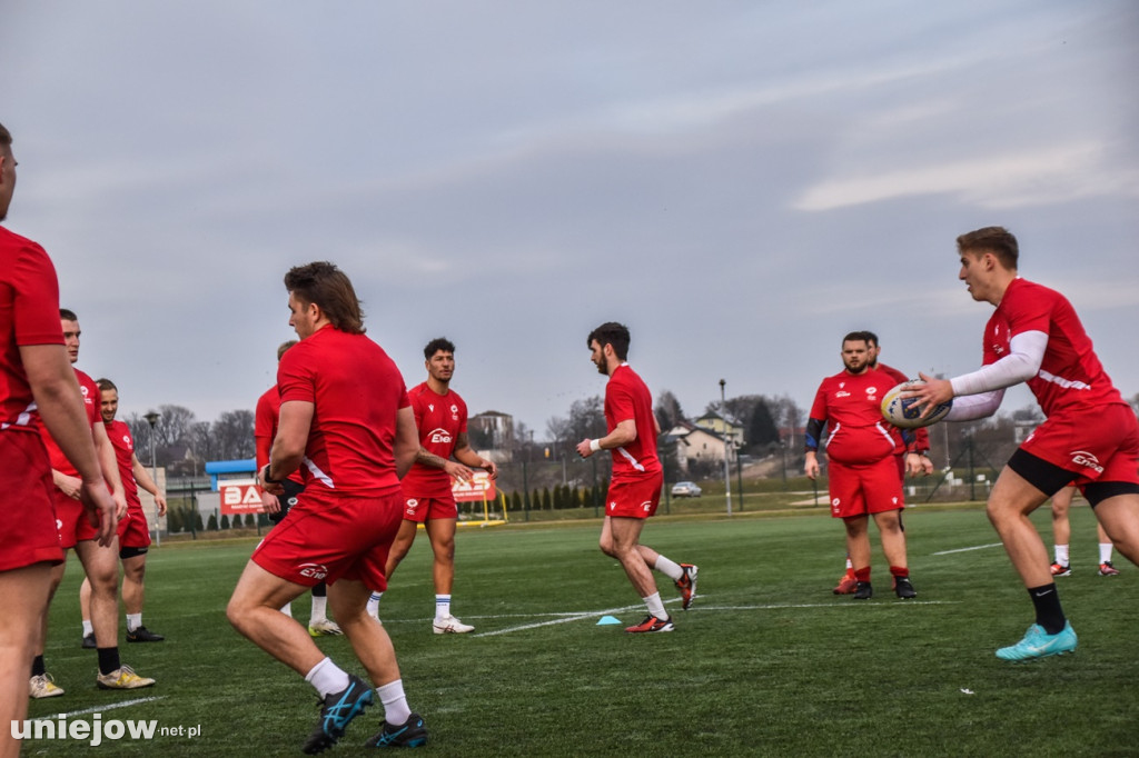 Reprezentacja w Rugby przyjechała trenować w Uniejowie