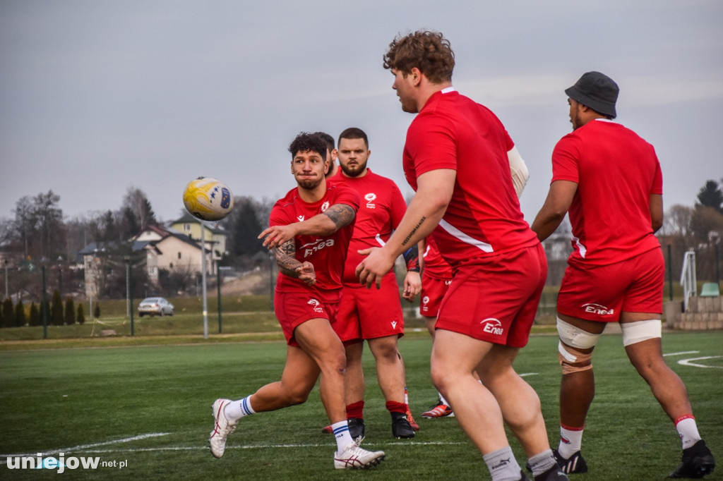 Reprezentacja w Rugby przyjechała trenować w Uniejowie