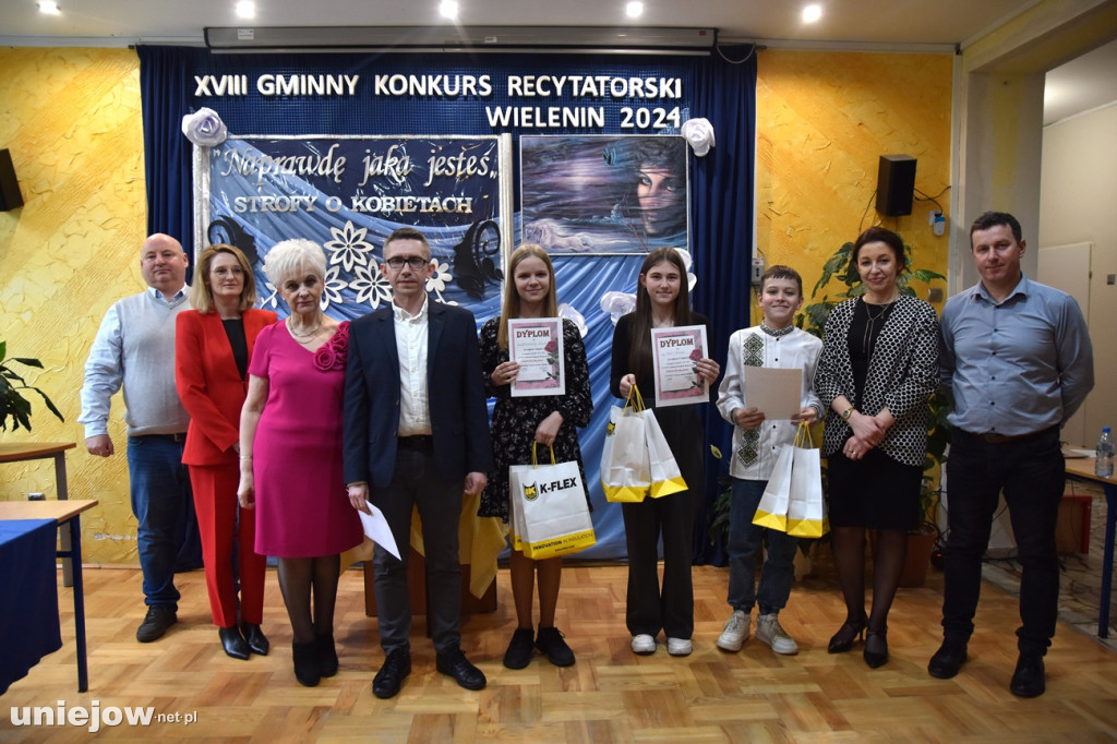Gminny konkurs recytatorski w Wieleninie