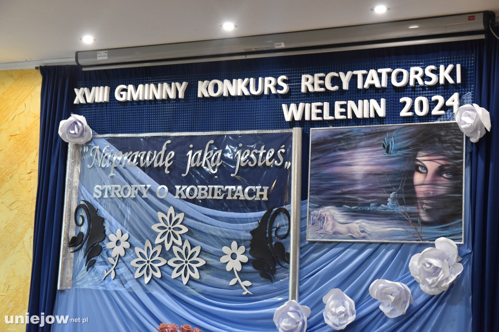 Gminny konkurs recytatorski w Wieleninie