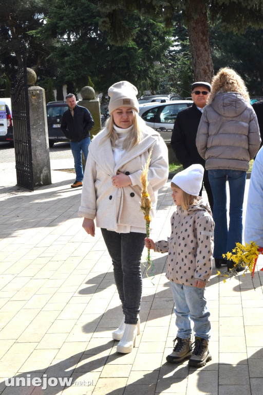 Największe palmy w konkursie palm wielkanocnych w Wilamowie