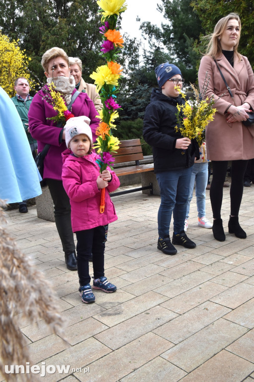 Największe palmy w konkursie palm wielkanocnych w Wilamowie