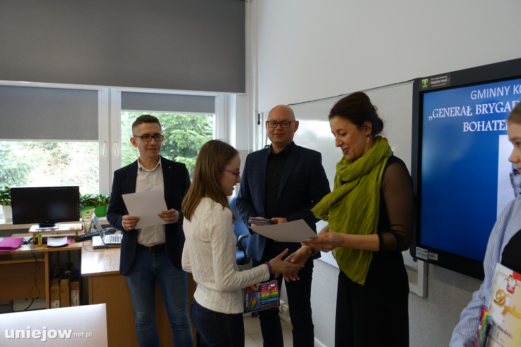 Gminny konkurs historyczny w Wieleninie