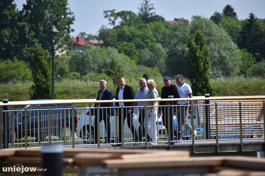 Tężnia solankowa w Uniejowie oficjalnie otwarta i poświęcona [ZDJĘCIA]