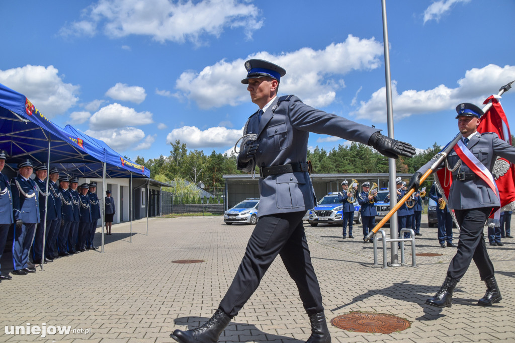 Odznaczenia i awanse, czyli obchody Święta Policji w Poddębicach [ZDJĘCIA]