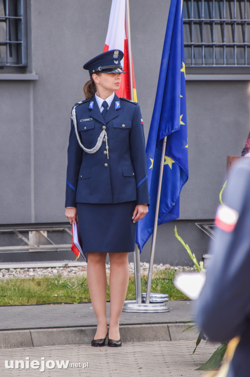 Odznaczenia i awanse, czyli obchody Święta Policji w Poddębicach [ZDJĘCIA]