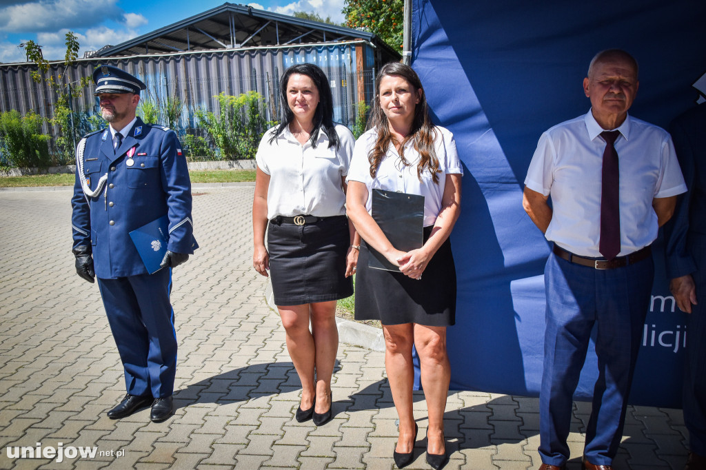 Odznaczenia i awanse, czyli obchody Święta Policji w Poddębicach [ZDJĘCIA]