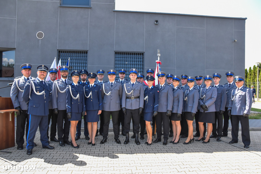 Odznaczenia i awanse, czyli obchody Święta Policji w Poddębicach [ZDJĘCIA]