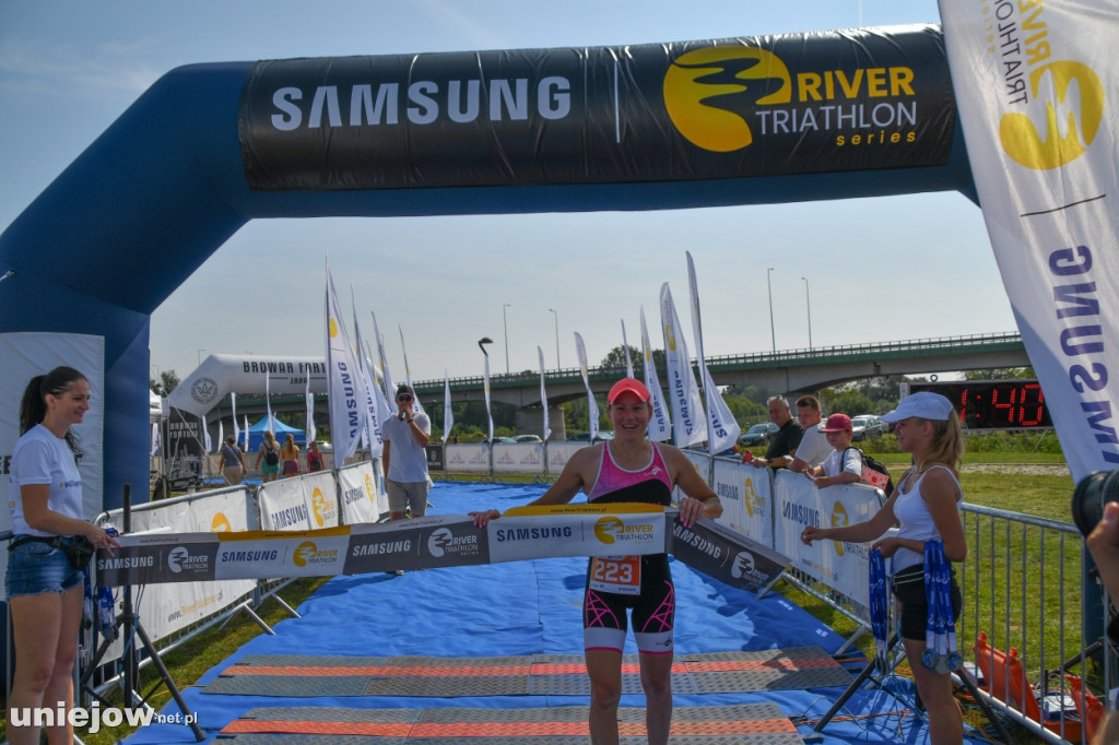 Kolejny finał cyklu SAMSUNG River Triathlon Series rozegrano w Uniejowie [ZDJĘCIA]