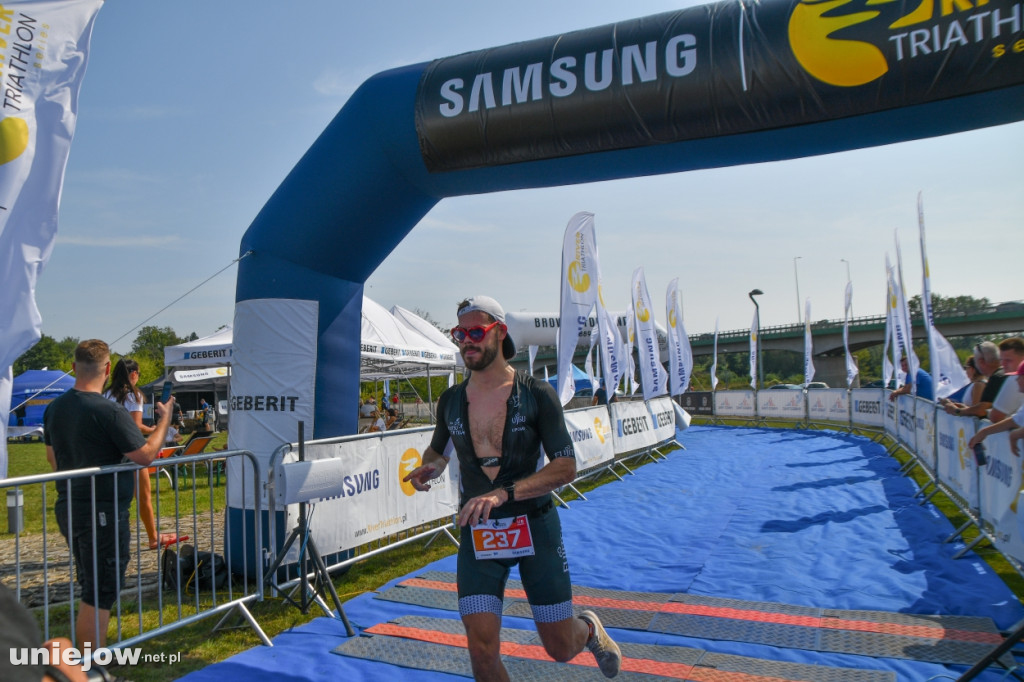 Kolejny finał cyklu SAMSUNG River Triathlon Series rozegrano w Uniejowie [ZDJĘCIA]