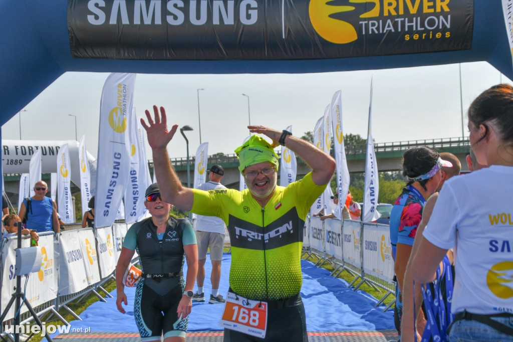 Kolejny finał cyklu SAMSUNG River Triathlon Series rozegrano w Uniejowie [ZDJĘCIA]