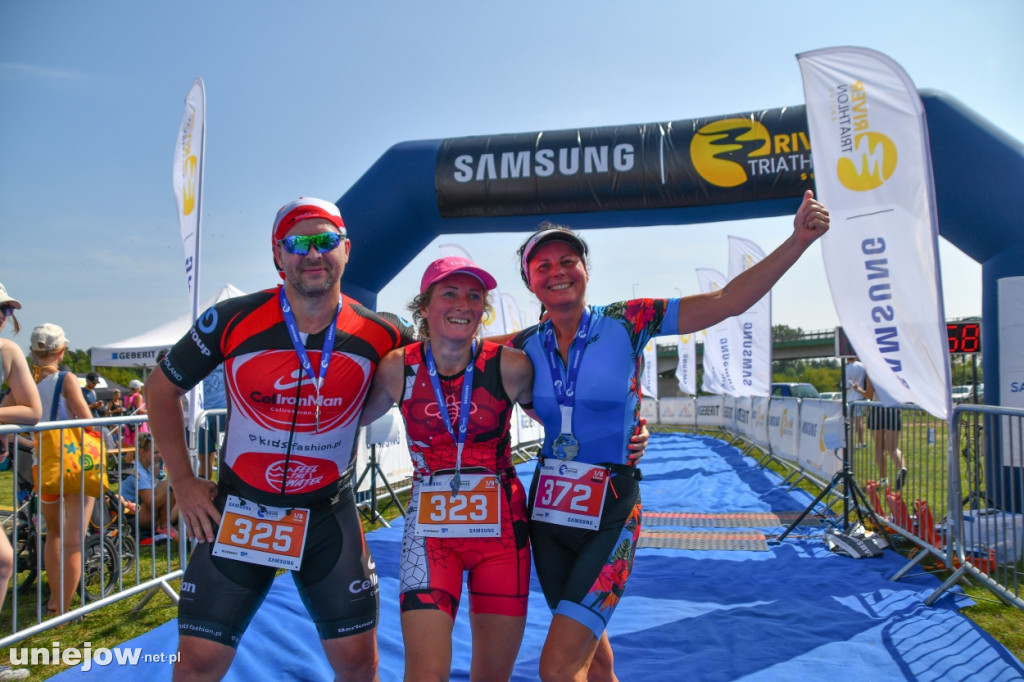 Kolejny finał cyklu SAMSUNG River Triathlon Series rozegrano w Uniejowie [ZDJĘCIA]