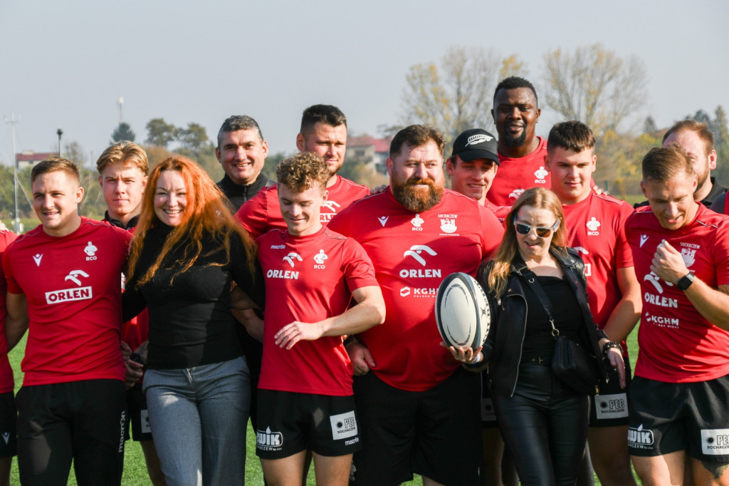 Mistrzowie Polski w rugby trenowali w Uniejowie