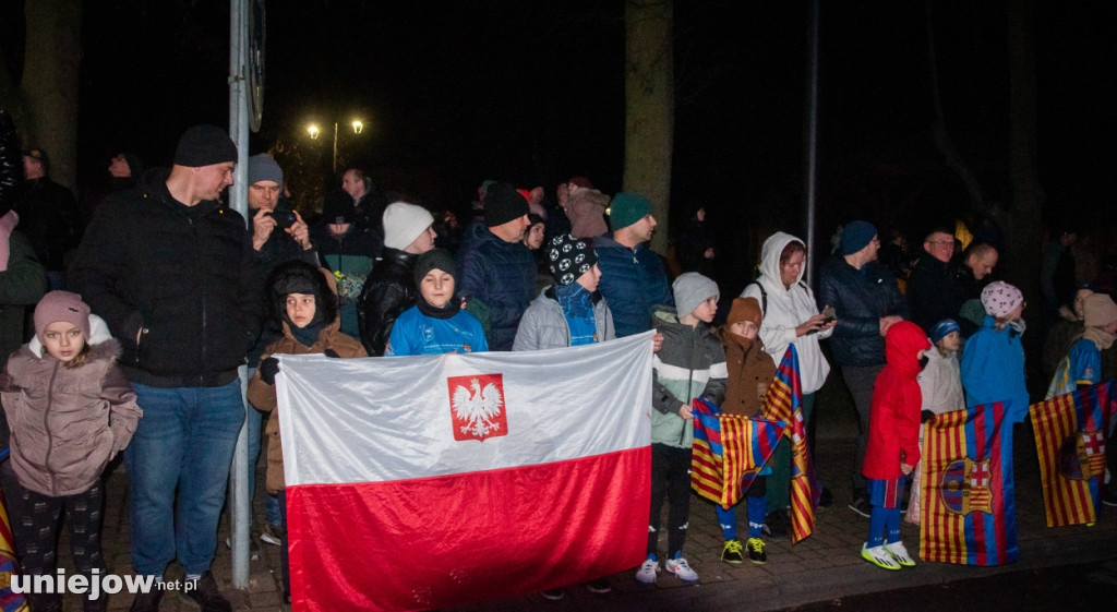 Ewa Pajor i Marcin Tybura z przedświąteczną wizytą w Uniejowie