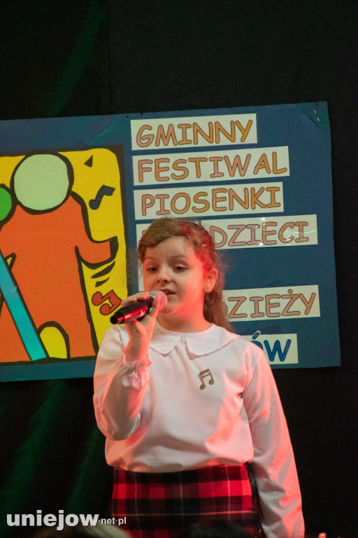 XXIII Gminny Festiwal Piosenki dla Dzieci i Młodzieży