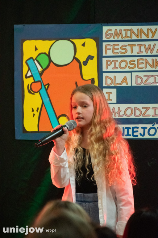 XXIII Gminny Festiwal Piosenki dla Dzieci i Młodzieży