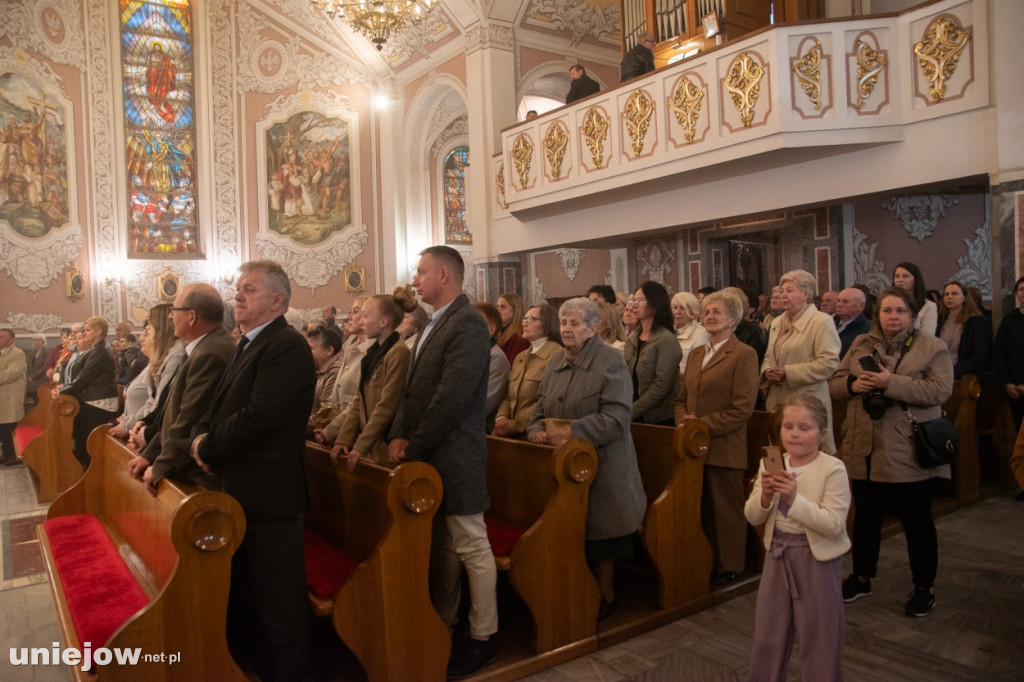 Spycimierz. Uroczyste odsłonięcie kopii Cudownego Obrazu Matki Bożej Jasnogórskiej