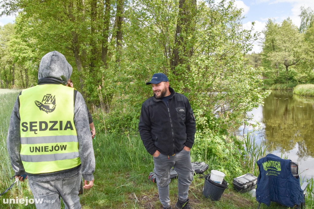 Wędkarska rywalizacja o Puchar Prezesa w Uniejowie [ZDJĘCIA]