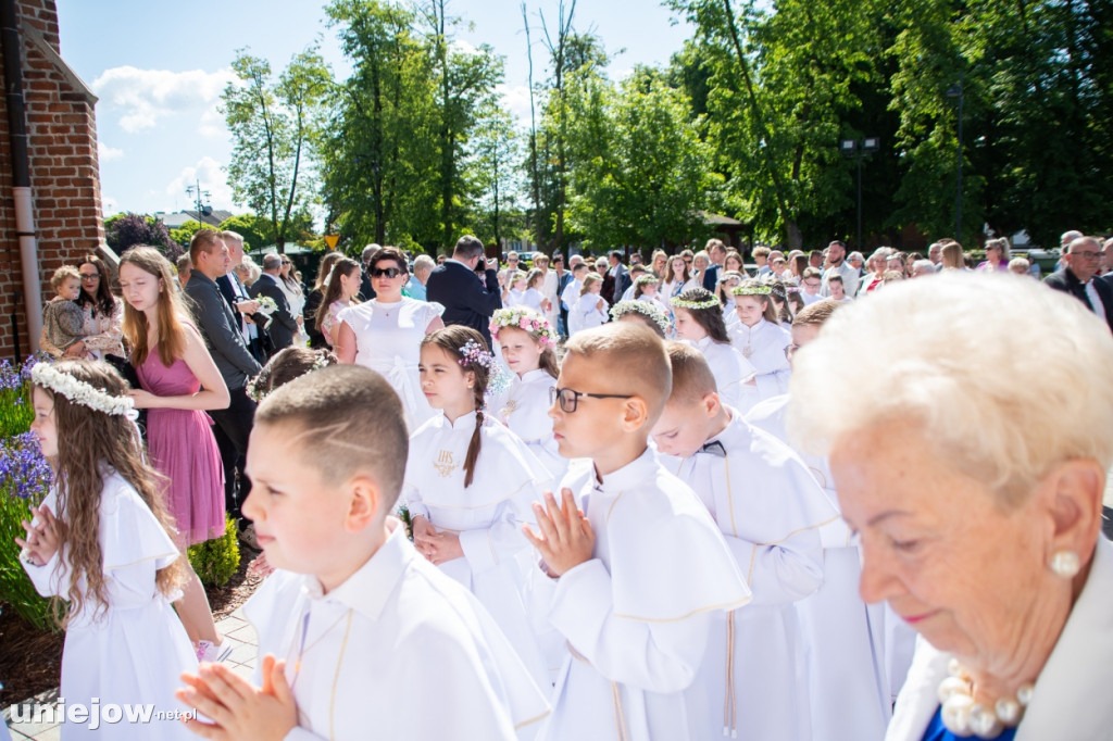 Pierwsza Komunia Święta 2025 w Uniejowie