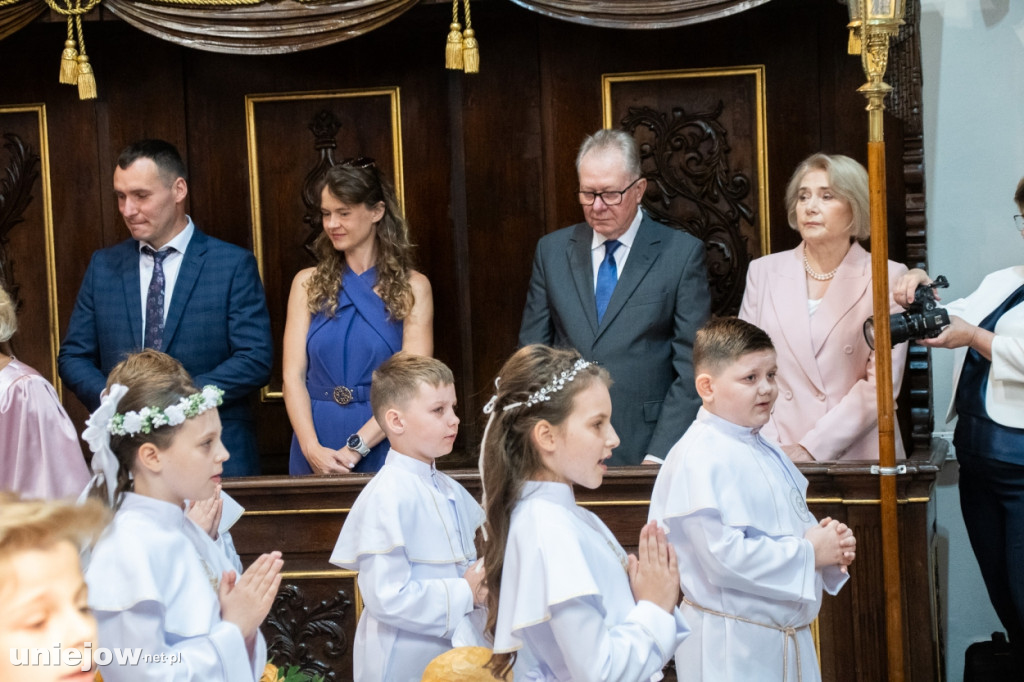 Pierwsza Komunia Święta 2025 w Uniejowie