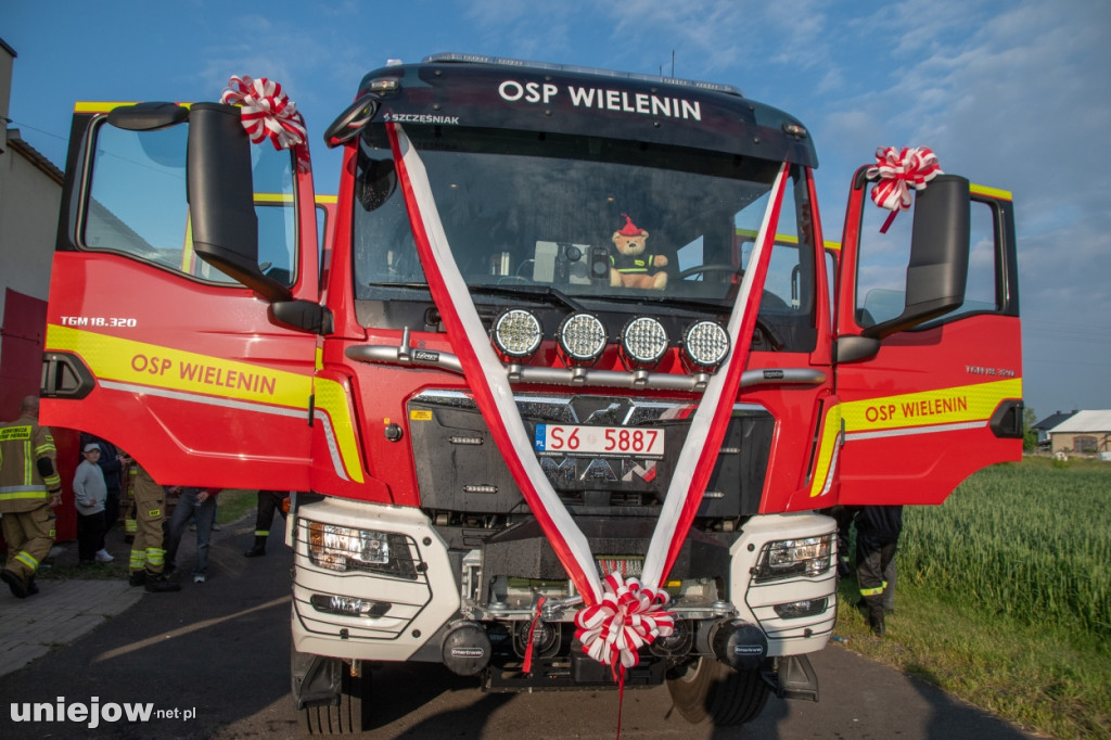 OSP Wielenin z nowym wozem ratowniczo-gaśniczym
