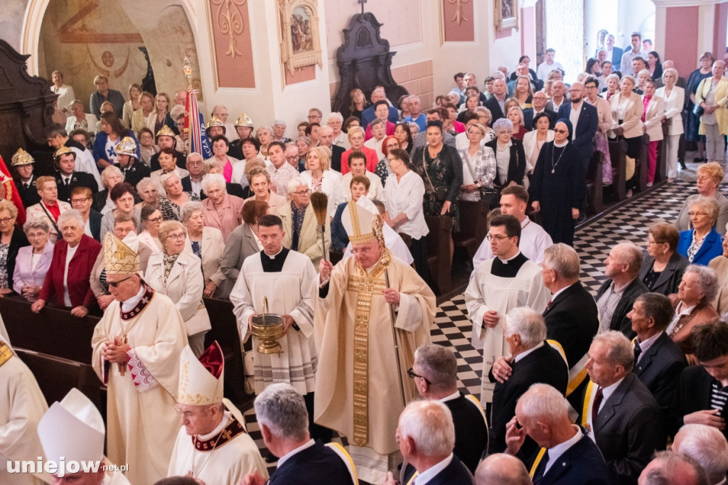 Uniejów ma bazylikę. W odpust odbyły się wyjątkowe uroczystości