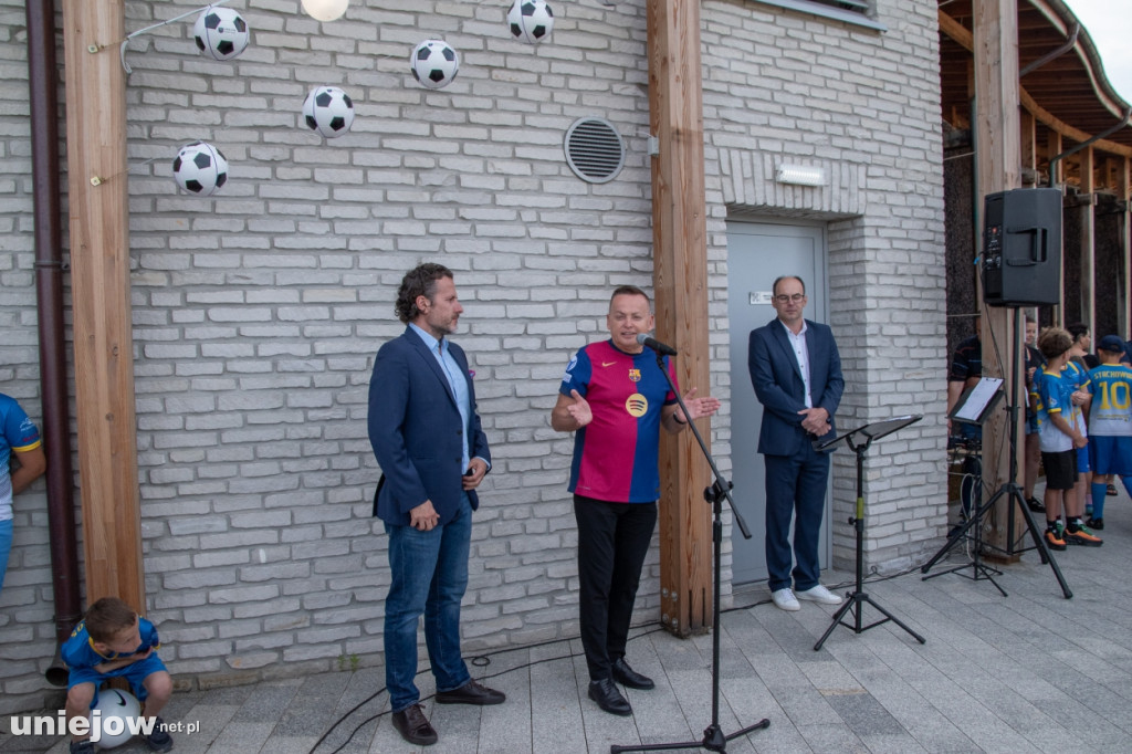 Ewa Pajor, Ebi Smolarek, Agata Tarczyńska i Marcin Tybura