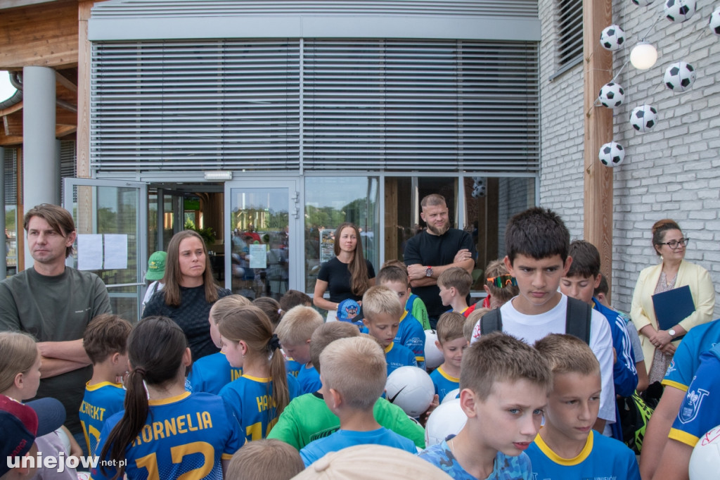 Ewa Pajor, Ebi Smolarek, Agata Tarczyńska i Marcin Tybura